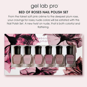 Deborah Lippmann Gel Lab Pro Nail Polish Set Treatment Enriched Formula for Nail Health Wear and Shine Vegan No Animal Testing 21 Free Formula