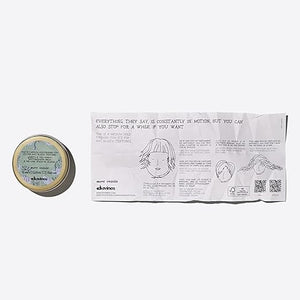Davines This Is A Medium Hold Finishing Gum, Residue-Free Lightweight And Workable Finish For A Texturized And Sleek Style, 2.69 oz