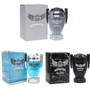 3Pack Men Colognes Combo Set Invincible Series 3.4 Fl Oz Each Eau De Parfume Spray with Woody Floral &amp Fruity Scent Perfume Gift Set Day to Night Use Fragrances