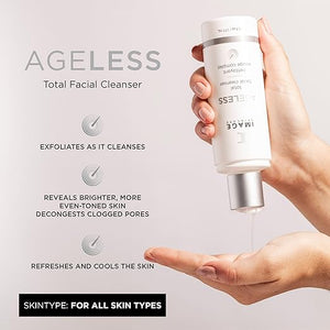 IMAGE Skincare AGELESS Total Facial Cleanser Gentle Face Wash for Smoother Revitalized Skin 6 oz