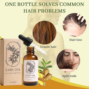 Hair Growth Oil Botanical Scalp Oil Treatment Plant-Based Formula Lightweight Daily Nourishment Non-greasy All Hair Types - 2 oz (2oz)