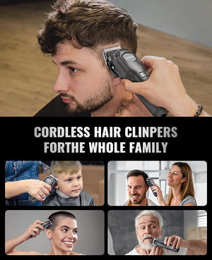 Jack &amp Rose Clippers and Trimmers Set Cordless Hair Clippers for Men Barber Clippers Set