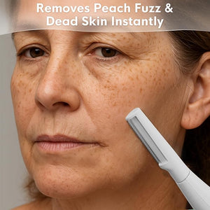Sonic Dermaplane Razor for Women FaceWomen¡¯S Facial Exfoliation &amp Peach Fuzz Hair Removal SystemAnti-Aging?3 Speeds?8 Dermaplaning Blades?RechargeableSonic Dermaplaning Tool