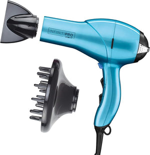 INFINITIPRO BY CONAIR Hair Dryer 1875W Salon Performance AC Motor Hair Dryer Conair Blow Dryer Aqua