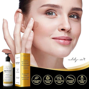 Conductive Gel - Facial Hydrating Leave-On Gel Primer, Hyaluronic Acid, Collagen Peptide, Niacinamide, Vitamin E, Gold Foil