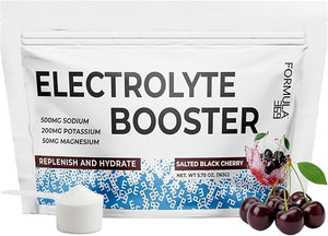 Electrolyte Booster by Formula 369-Black Cherry 50 Servings for Daily Hydration Exercise Endurance Sports
