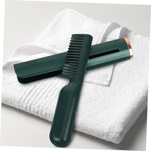 Hair Brush Straightener Electric Heating Comb Straight Hair Tool Ceramic Portable Styling Tool