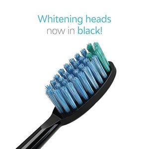 TAO Clean Daily Care Whitening Replacements Heads - Black - 2 Pack