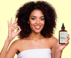 SILKTA?GE Repair and Rejuvenate Pre-Wash Scalp Oil Tropical and Ayurvedic Inspired Treatment to Nourish Protect &amp Strengthen Hair and Scalp Care 3.4 Fl Oz