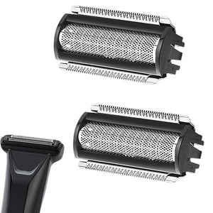 2 Pack Replacement Foil Blade Compatible with MANSCAPED The Lawn Mower Electric 5.0 Ultra Hair Trimmer,Replacement Clipper Blades Groin Hair Foil Shaver Head for Close Body Hair Grooming