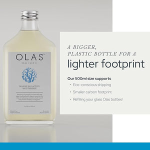 Olas Alcohol Free Mouthwash &amp Oral Rinse - Marine Bio-Active Mouth Rinse With Essential Oils &amp Antioxidants for a Healthy Oral Microbiome - Fluoride Free Natural Mouthwash (500 ml)