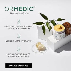 IMAGE Skincare ORMEDIC Biopeptide Cr?me Balancing Face Moisturizer with Shea Butter Hyaluronic Acid and Organic Plant Oils 2oz