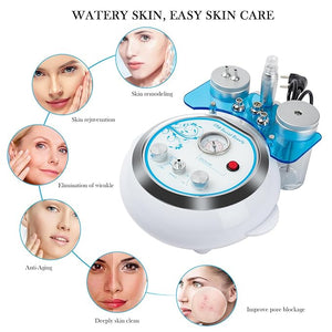 Water Oxygen Jet Beauty Machine Multifunctional Vacuum Machine Deep Clean Hydro Dermabrasion Facial Machine Home SPA Micro Bubble Cleansing Skin Care