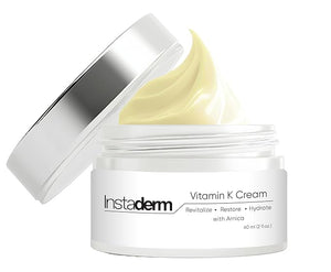 Vitamin K Cream- Bruise Healing Formula with Arnica. Dark Spot Moisturizer for Bruising Spider Veins &amp Broken Capillaries. Repair Under Eye Dark Circles &amp Puffiness.