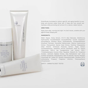 Nu Skin ageLOC Dermatic Effects Body Contouring Lotion | Scientifically Formulated to Deliver ageLOC Anti-Aging Benefits for Visibly Firmer Hydrated Skin | 2 Pack