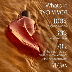 natura Ekos Ryos Vivo Eau de Toliette Aquatic Floral Unisex Fragrance 75ml - Inspired by The Amazonian Rivers - Notes of Pomelo Orange Orange Blossom Rose Jarana Flower Cedar &amp Copahu Balm
