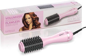 Belleza Volumizing Blowout Brush | 2 Professional Hot Brush (Pink)