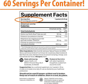 Jigsaw Health Potassium Cocktail | Formerly Pickleball Cocktail | Orange Flavor | 60 Servings (Packets)