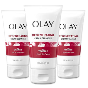 Olay Regenerist Regenerating Cream Cleanser Face Wash 5 fl oz Pack of 3