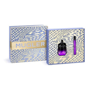 MUGLER - Alien Extraintense Eau de Parfum - Womens Perfume Travel Set ($134 Value) - 1 Fl Oz Full Size &amp 0.3 Fl Oz Travel Size Fragrances