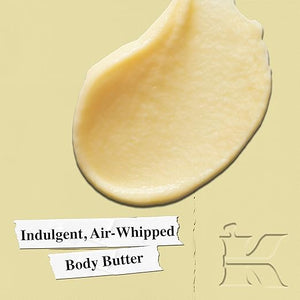 Kiehl's Creme de Corps Whipped Body Butter Gentle Body Lotion that Nurtures and Moisturizes the Skin Infused with Soy Milk and Honey Provides Rich 24-Hour Hydration For All Skin Types - 8 oz