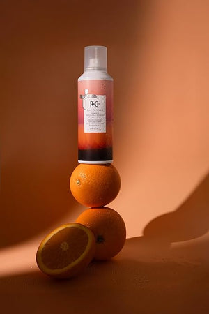 R+Co SUN CATCHER Power C Nourish + Refresh Styling Spray | Vitamin C Leave-In Mist with 450¡ÆF Heat UV &amp Pollution Protection | Hydrating with Hyaluronic Acid &amp Vegan Peptides | 5 oz