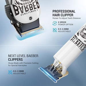 BESTBOMG¢ç Hair Clippers for Men Professional, Beard Trimmer Kits &amp; Sets, Electric Shavers, Hair Clippers &amp; Trimmer Ceramic T-Blade, for Barber, for Gifts