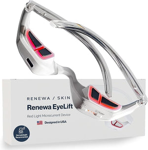 Renewa EyeLift | Under-Eye Beauty Tool with Gentle Light | Skincare Tool for Refreshing Brightening and Radiant-Looking Skin | at-Home Self-Care Facial Tool for Smoother-Looking Eyes