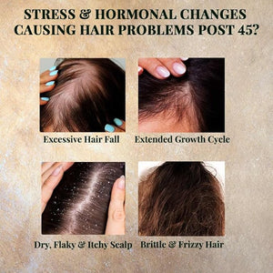 Vansaar.. 45+ Hair Oil- 200ml | With Maha Bhringhraj | Clinically Proven to Reduce Hair Fall &amp; Increase Hair Growth | 26 Ayurvedic Herbs Slow Cooked in Tel Pak Vidhi