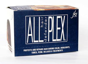JKS International ALL hd PLEX Bond Treatment for All Hair Types, Up to 80 Applications, Italian Formula Kit for Bleaching, Coloring, Perm and Relaxer Application Protection