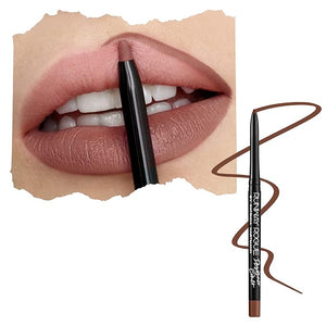 Runway Rogue Designer Liner Lip Pencil, Matte Soft Mocha Lip Liner Pencil and Lip Liner Sharpener, ¡®Trendsetter¡¯