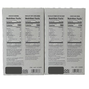 Protein Bars Variety Pack, 40 ct, 2.12 oz Each, Kosher Certified, Bundled by Bentronic