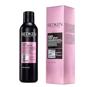 Redken Acidic Color Gloss Glass Gloss Treatment For Color-Treated Hair - Rinse Out Glossing Treatment Intense Shine &amp Conditioning