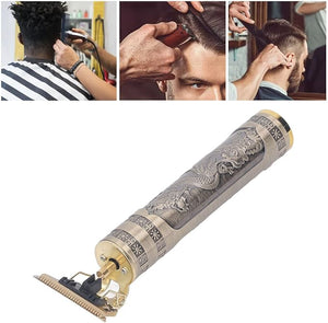 Yosoo Hair Trimmer Electric Metal Body T Blade Hair Trimmer USB Charging for Men for Haircut