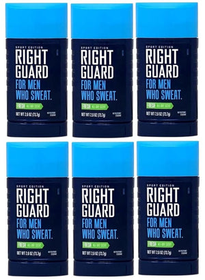 Right Guard Sport Antiperspirant Fresh 2.6 oz (Pack Of 6)