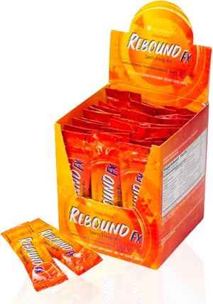 Youngevity Rebound FX¢â Citrus Punch On-The-Go Stick Packs ? 30 Count Box ? Sports Energy Drink with Vitamins Amino Acids and Electrolytes ? Natural Caffeine ? Supports Hydration and Recovery