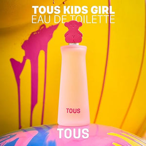 TOUS Eau de Toilette for Boys and Girls Gentle on Children's Sensitive Skin and Ideal for Everyday Use 3.4 Fl Oz