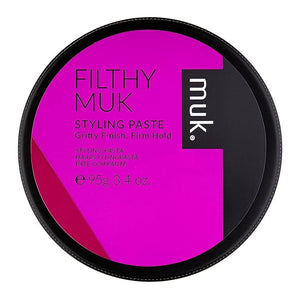 MUK. Haircare Filthy Gritty Finish Styling Paste Hair Product Hair Paste For Men Firm Hold Gritty Finish Medium Shine - 3.4oz