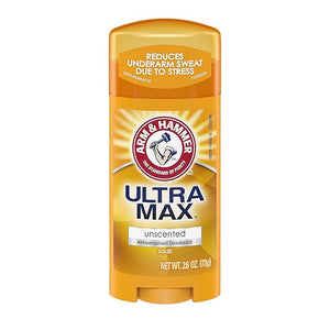 ARM &amp HAMMER ULTRAMAX Anti-Perspirant Deodorant Solid Unscented 2.60 oz (Pack of 9)