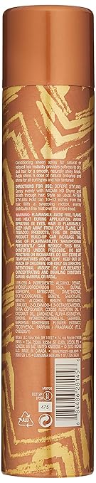 Mizani HD Shyne Lightweight Hairspray - Weightless Oil-Free Formula Shine &amp Nourishment