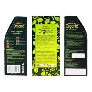 Radico Color Me Organic 100% Natural Herbs Long Lasting Brown Hair Color 100g / 3.53 Oz.