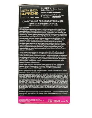Ultra Sheen Supreme Relaxer Kit Super (Pack of 6)