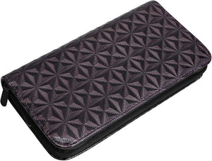 Lurrose Hair Scissors Case, Hairstylist Pouch Case Barber Scissors Holder Bag Shear Scissors Storager Haircut Accessories for Barber Salon Hairdresser (Purple)