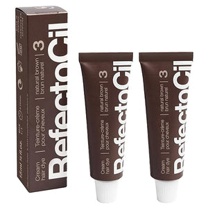RefectoCil Cream Hair Dye 2-Pack ? Professional Hair Tint for Long-Lasting Color