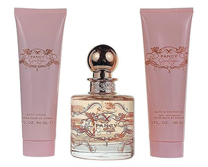 Fancy for Women by Jessica Simpson 3 PC Gift Set (EDP 3.4 oz + B/L 3 oz + S/G 3 oz)