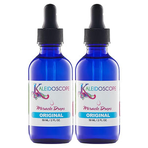 Kaleidoscope Miracle Drops - Quick Absorbing - Fights Dry Scalp - Boosts Hair Growth - 2oz - 2 Pack