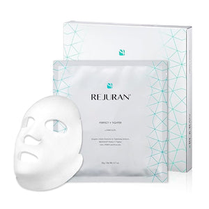 REJURAN¢ç Perfect V Tighter Dual-Sheet Lifting Sheet Mask c-PDRN¢ç (4ea) ? Face &amp Jawline Lifting and Firming Original PDRN &amp Purecolla Deep Moisturizing Skin Tightening Anti-Aging Korean Ski
