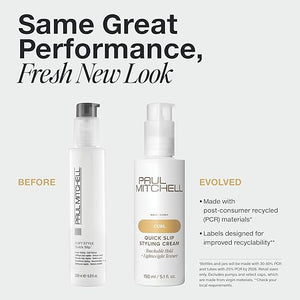Paul Mitchell Quick Slip Styling Cream Faster Styling + Soft Texture For All Hair Types 6.8 fl. oz.