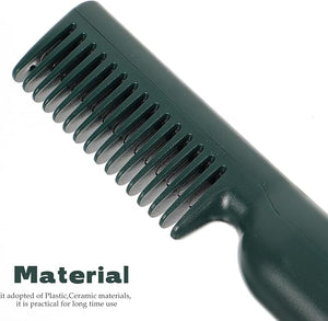 LIFKOME Temperature Electric Heating Hair Straightener Brush Portable Styling Tool for Men and Women Suitable for Thick Thin Curly Hair and Beard Minimizes Heat Damage for Smooth Silky