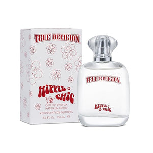 True Religion Hippie Chic Eau De Parfum Spray for Women - Perfume for Women, Fruity Floral Fragrance w/ Jasmine, Sandalwood &amp; Vanilla, EDT, Designer Scent for Her, Long Lasting - 3.4 fl oz (100 mL